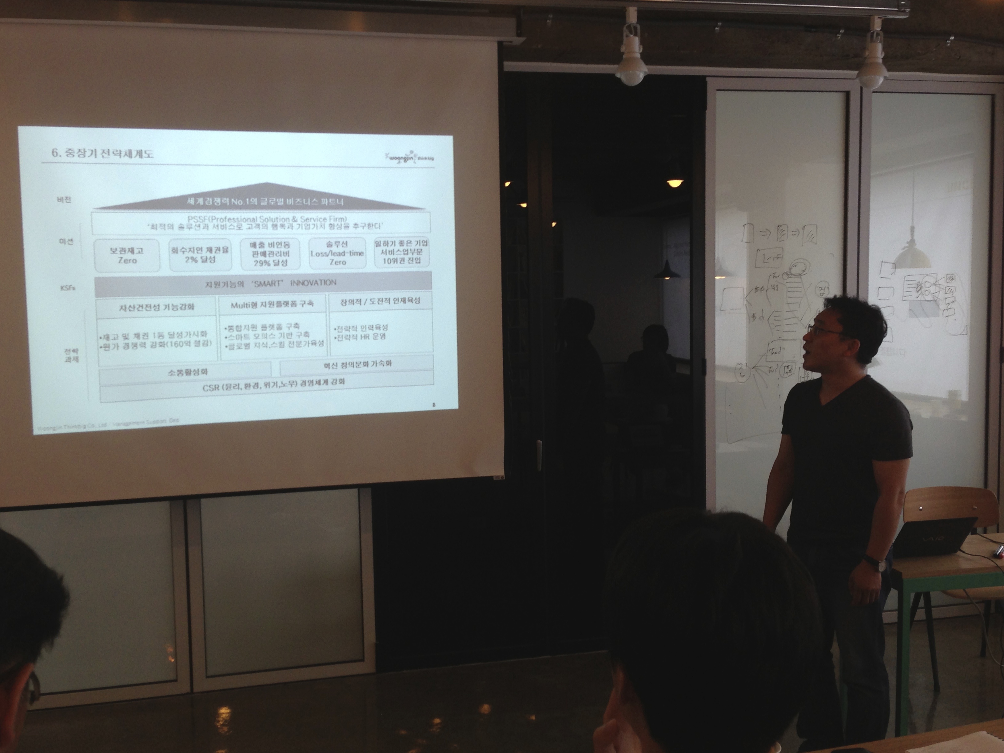 웅진그룹 임직원을 위한 '스티브 잡스처럼 PT하기' 강의후기