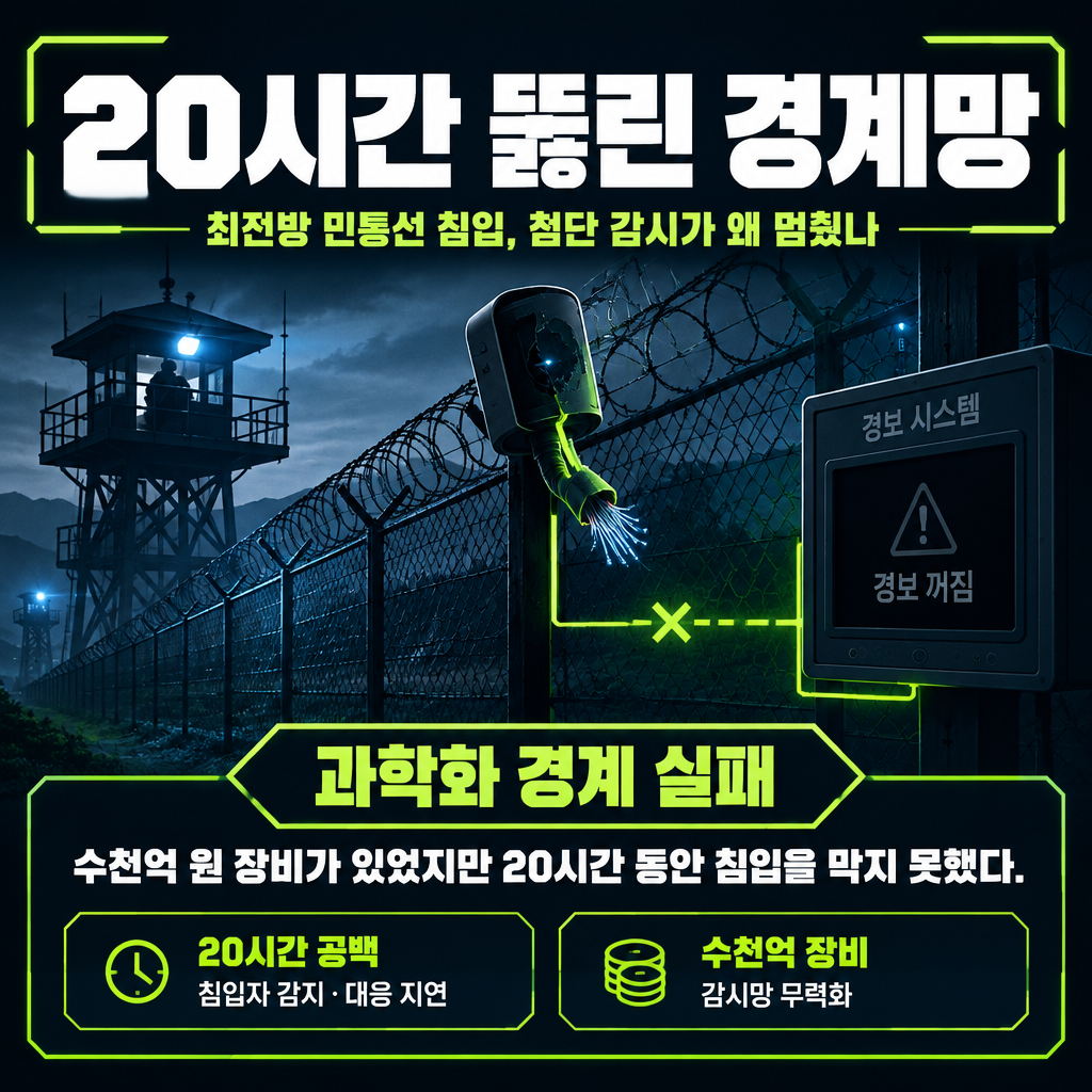20시간 뚫린 경계망