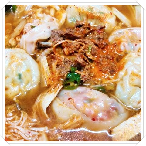 불고기-만두전골