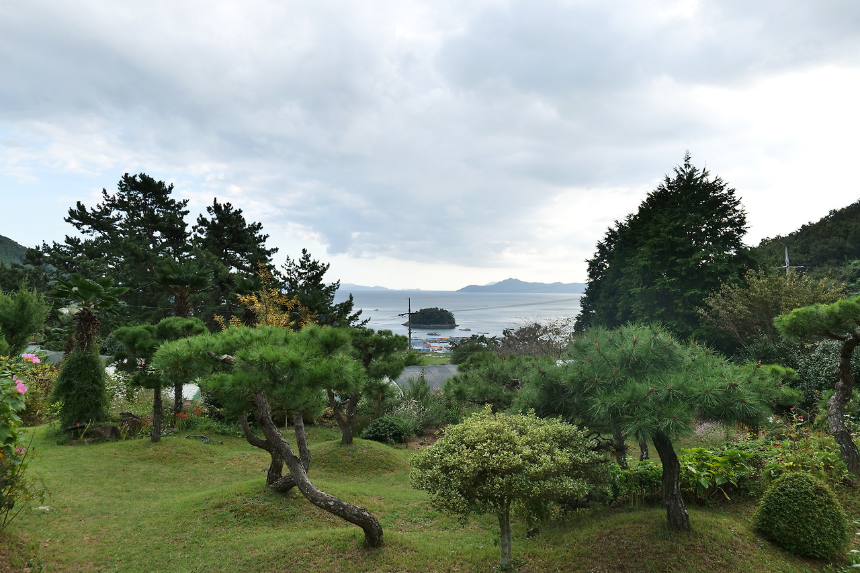 특색 있고 아름다운 민간 정원 30선 추천 여행 - 24. 통영 해솔찬정원