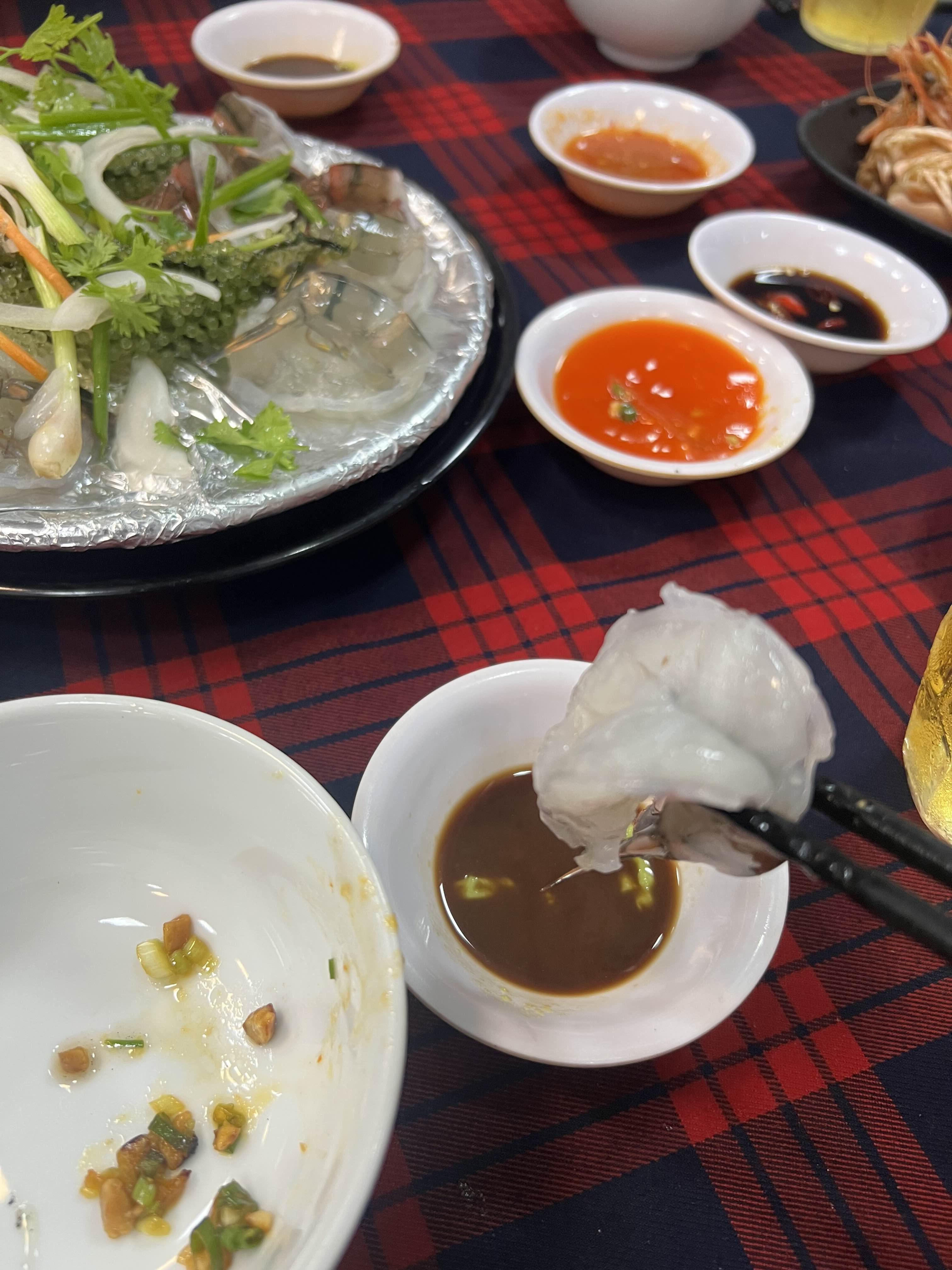 베트남다낭푸옥타이 생새우회