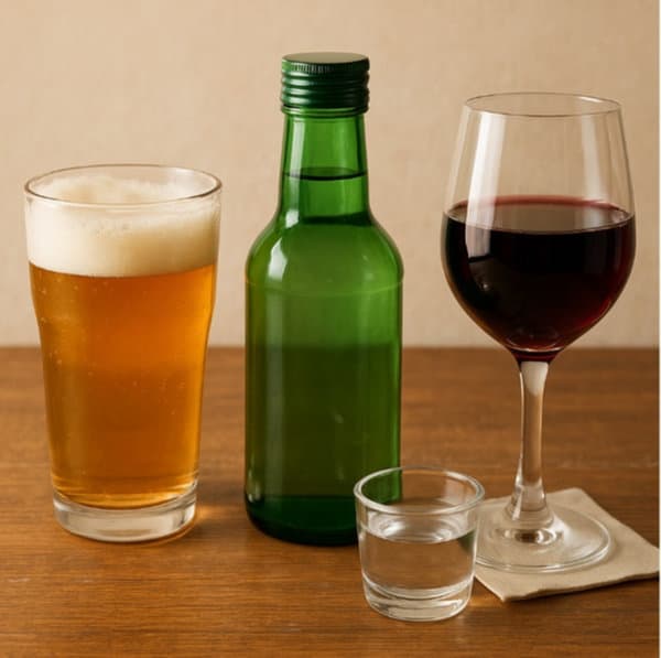 자가면역질환 먹으면 안되는 음식 - 술, 알콜, 알코올, 맥주, 소주, 와인, 막걸리, 위스키