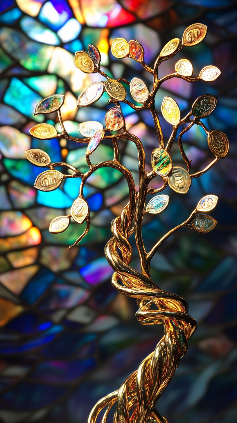 황금-돈나무-그림-돈들어오는-그림,-풍수-그림-액자