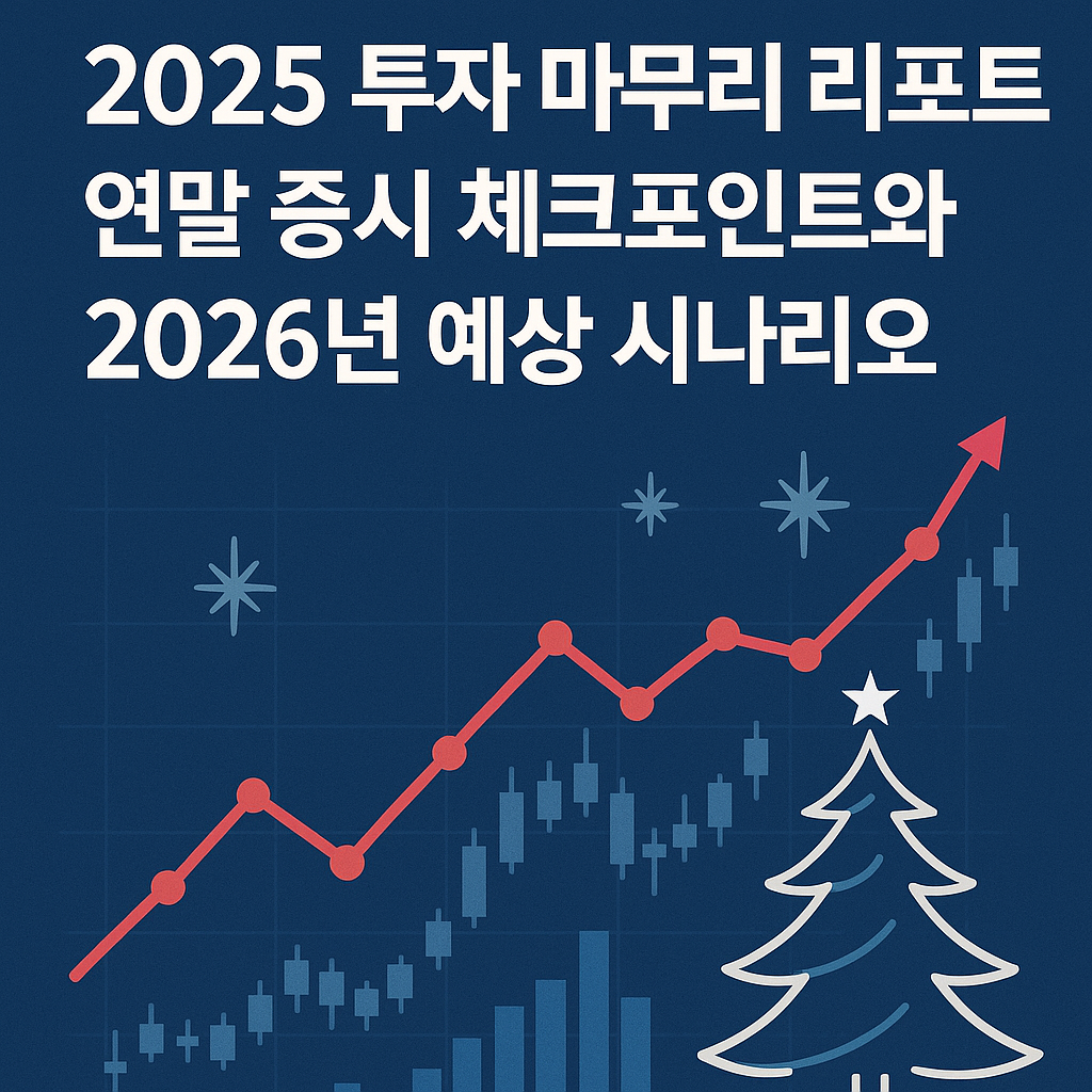 2025 투자 마무리 리포트: 연말 증시 체크포인트와 2026년 예상 시나리오
