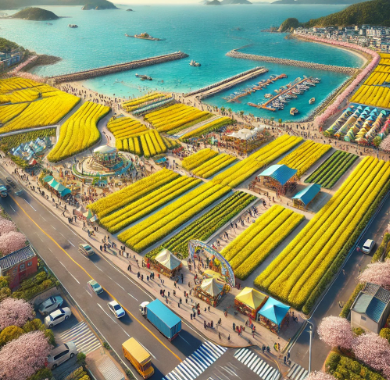 맹방 유채꽃축제 실사화