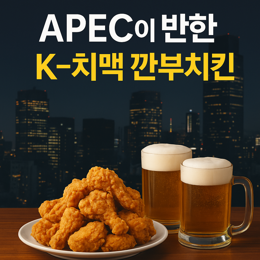 "2025 APEC이 주목한 강남 치맥 성지! 깐부치킨 강남역 완전정복&rdquo;
