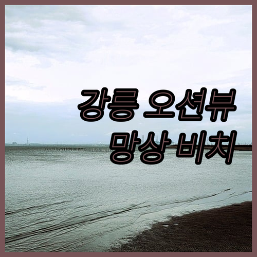 강릉 망상 비치 호텔, 탁 트인 바다..