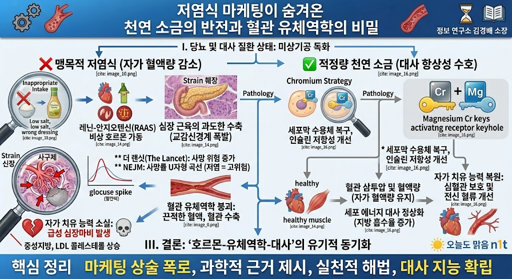 저염식 상숙롸 심혈관 대사 유체역학