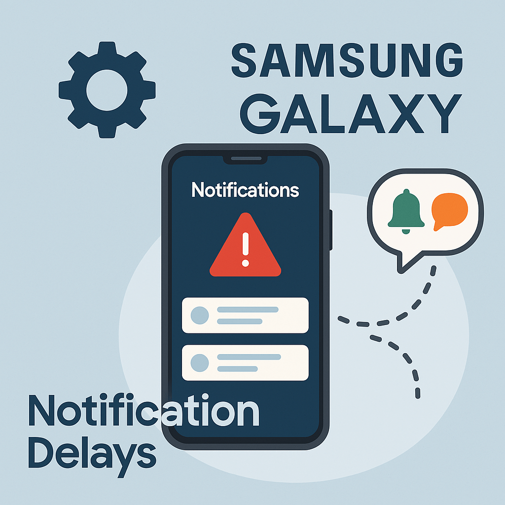 갤럭시 알림 안오거나 지연 증상 원인과 해결방법