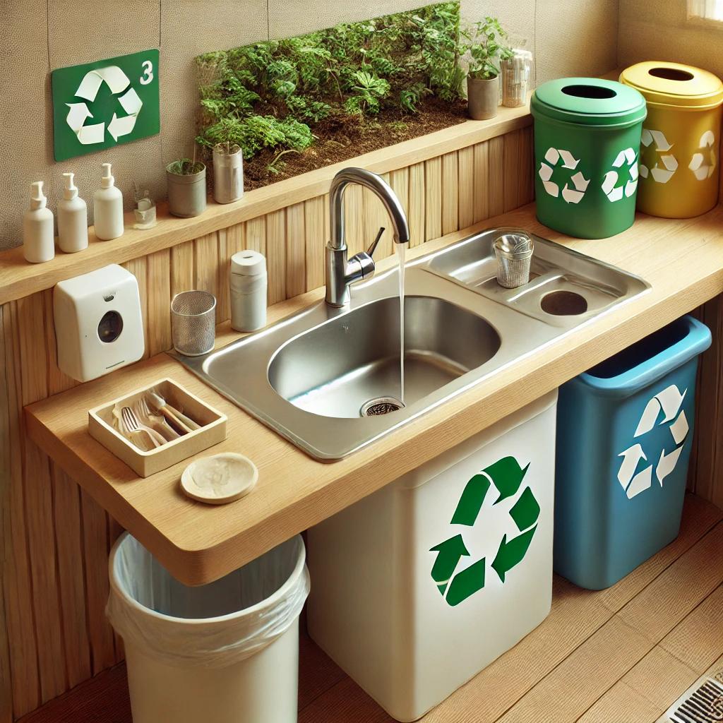 분리수거장 세정대