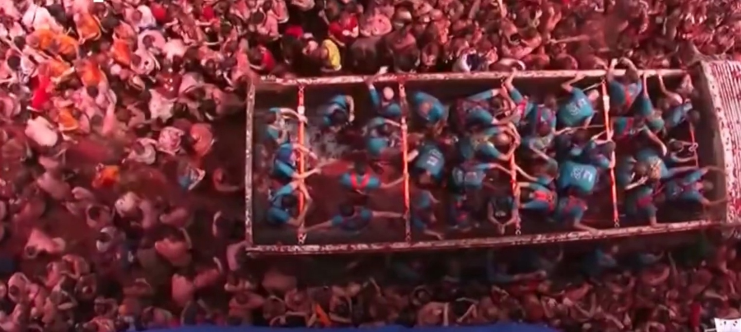 토마토축제 사진