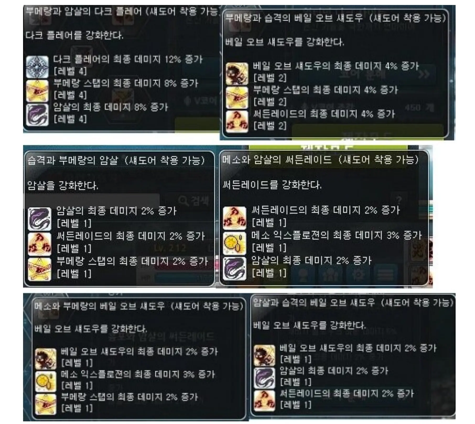 메이플스토리 섀도어 코강