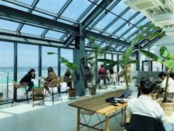 제주 협재 카페 추천 해변 보이는 루프탑 카페 리스트_14