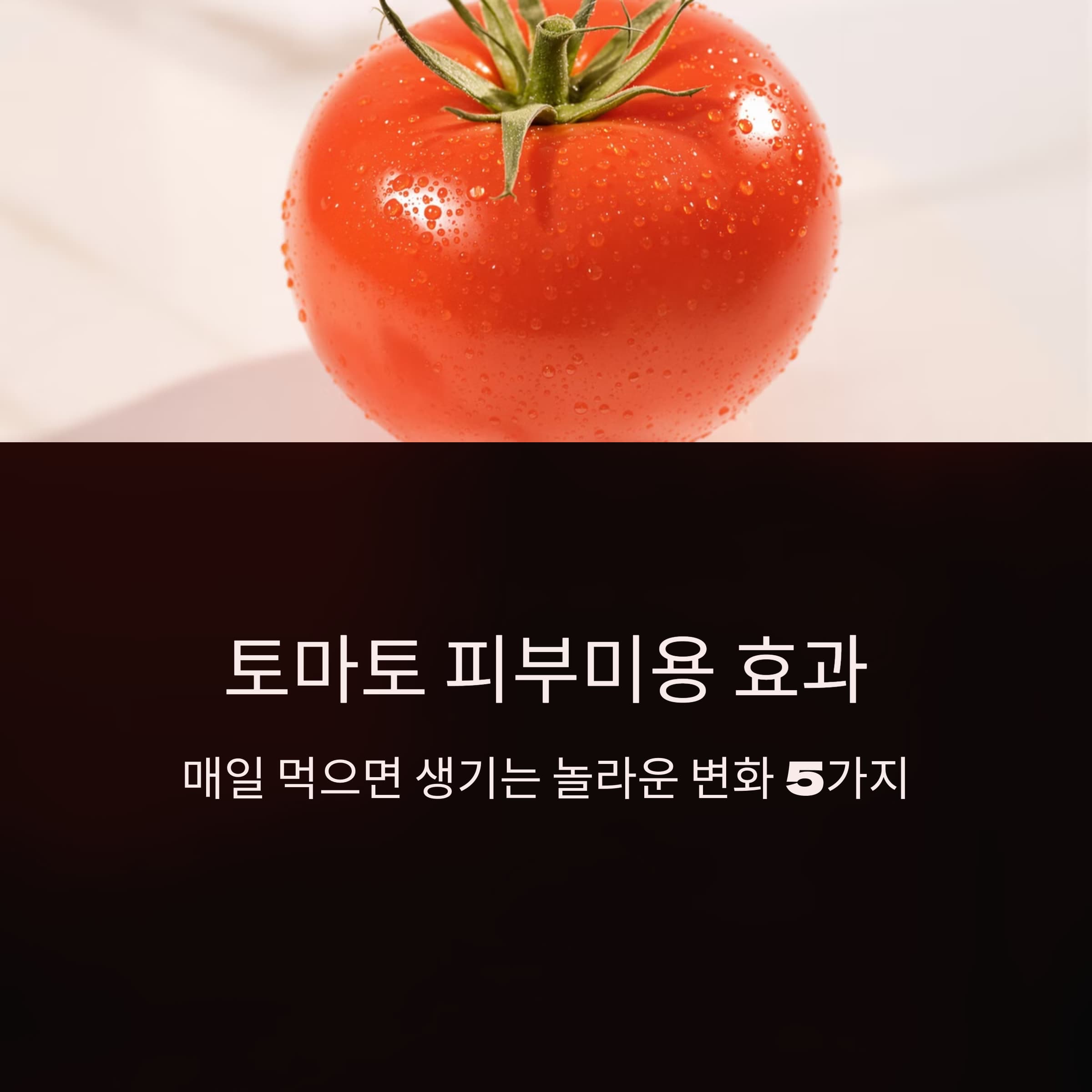 토마토-피부미용-효과