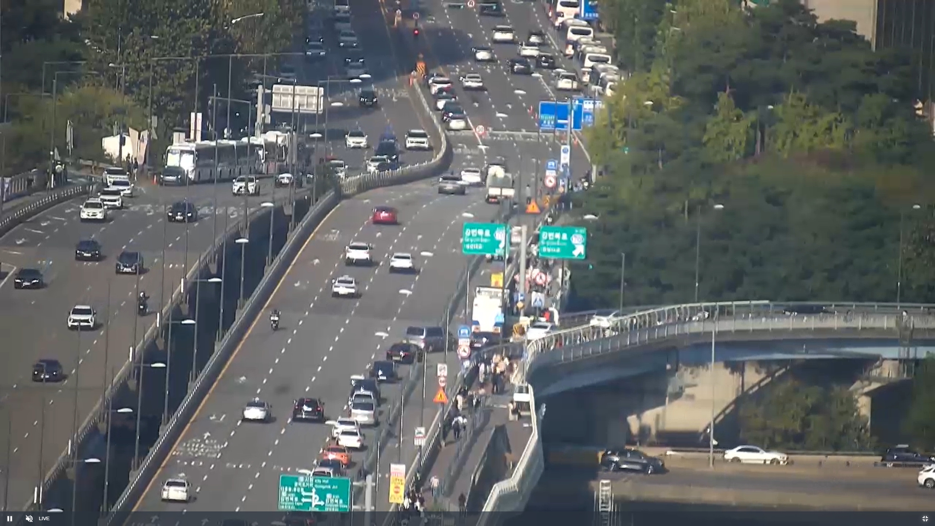 여의도 불꽃축제 한강공원 실시간 도로 확인 (교통통제)