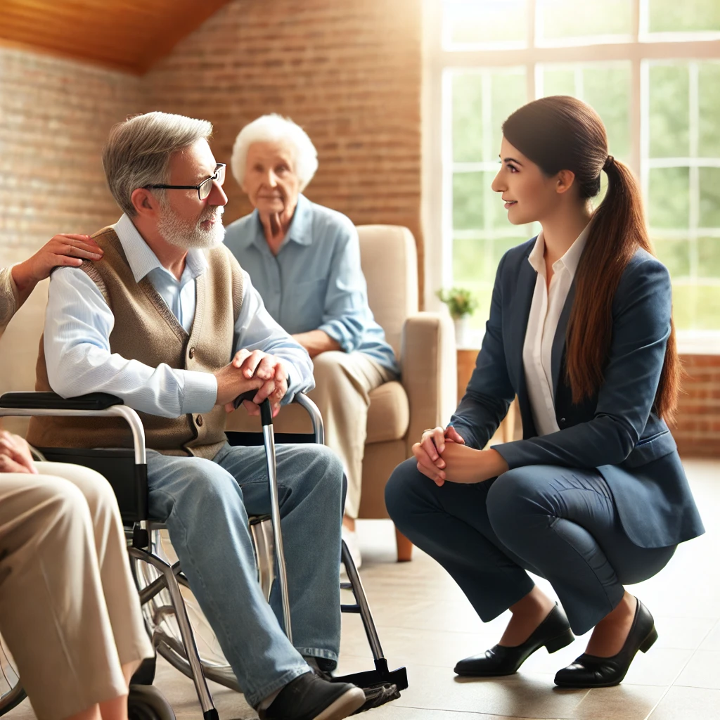 사회복지사 관련 사진