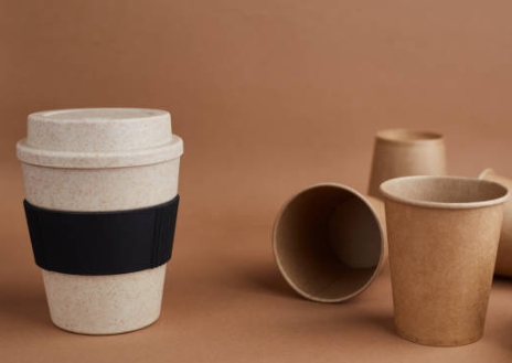 대나무 머그컵 이미지