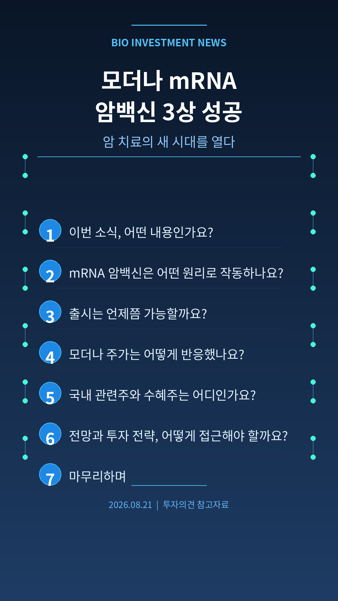 모더나 mRNA 암백신 3상 성공, 원리, 출시 일정, 주가 분석, 시세 예측, 국내 관련주, 수혜주 추천, 전망 및 투자 전략