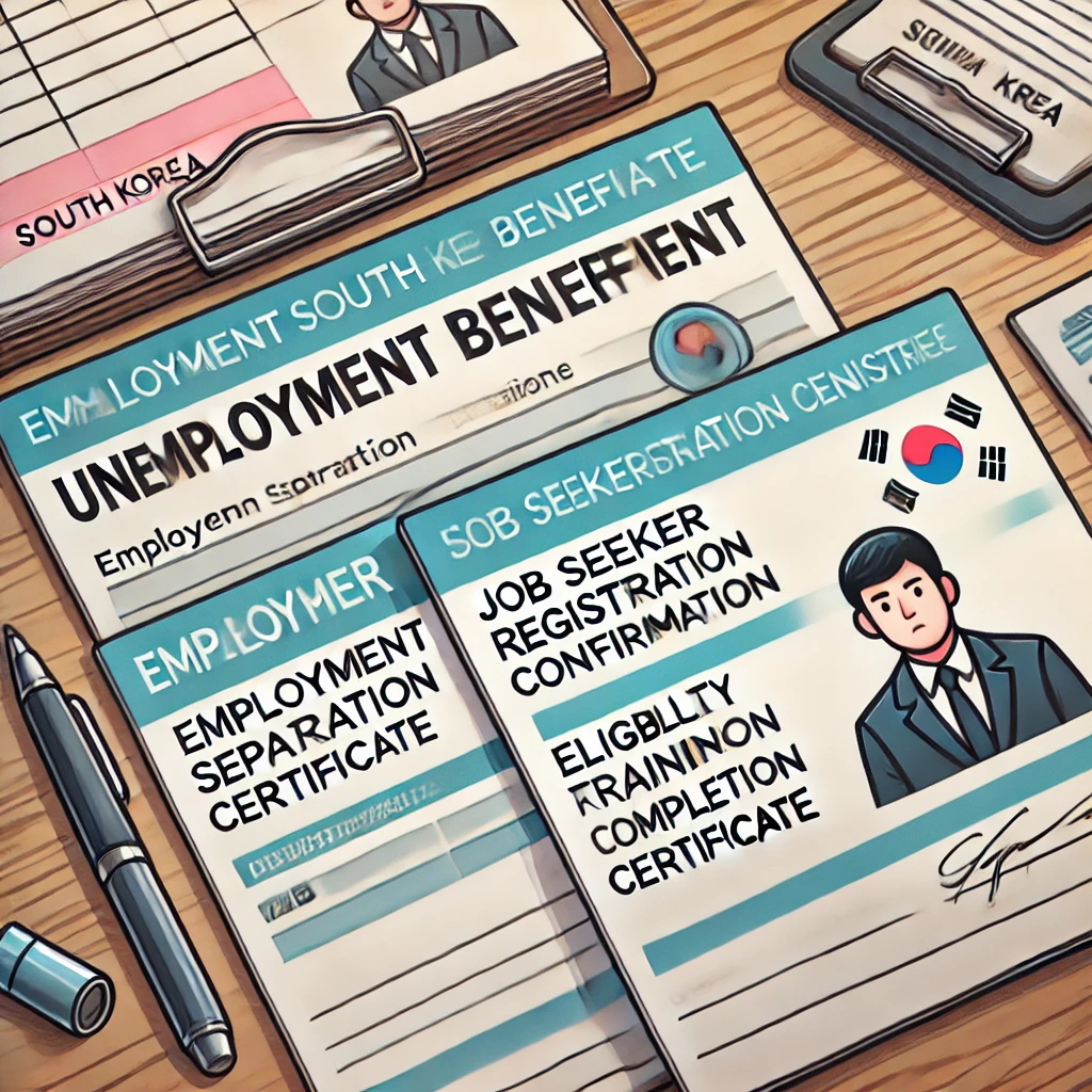 실업급여 수급자격 조회하기