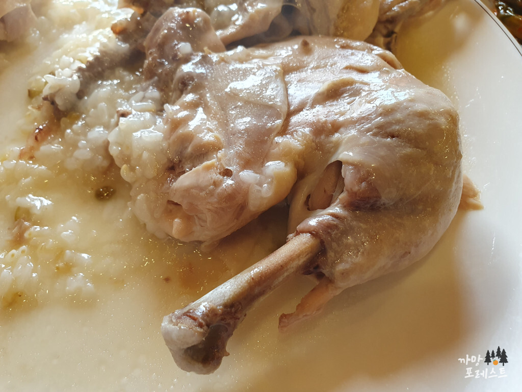 의왕 청운누룽지 백숙