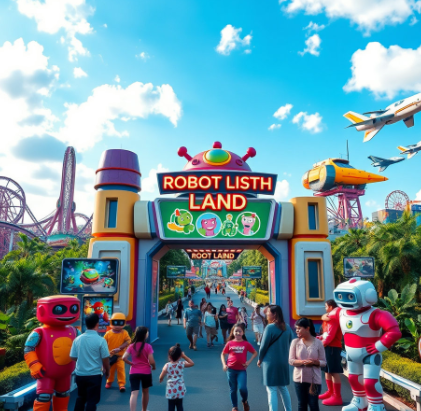 경남창원 로봇랜드 그림