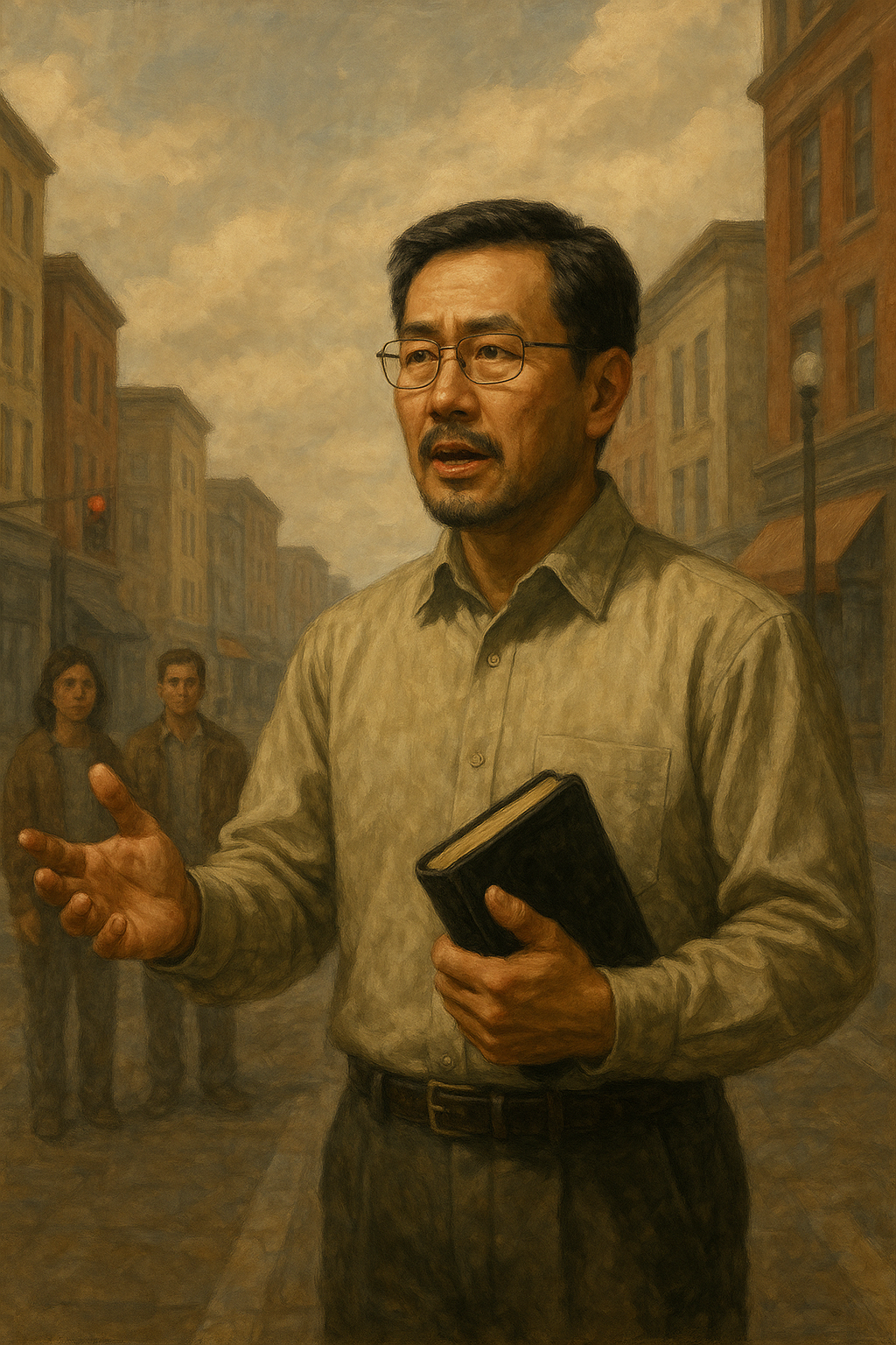 신 31:23 말씀을 보며&amp;#44; 세상의 두렵고 떨리는 상황과 환경 속에서 주님만 바라보며 두렵고 떨리는 마음이기는 하지만 강하고 담대한 마음을 가지고 하나님께서 허락하신 환경 속에서 담대한 삶을 살아가길 기도하겠습니다. 오늘 대면하는 환경 속에서 하나님을 발견하고 강하고 담대하게 주님을 증거하려는 시도를 하는 모습입니다.