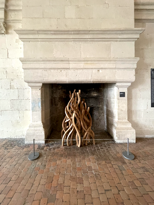 샹보르 성 난로