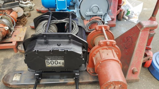 500kg 단상 중고 윈치