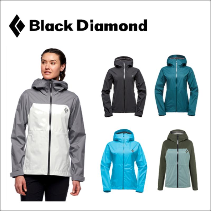 블랙다이아몬드 스톰라인 스트레치 레인쉘W 여성용 사계절 방수 자켓