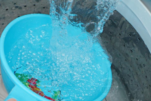 봄맞이 대청소 통돌이 세탁기 세탁조 통세척 하는 방법 바가지