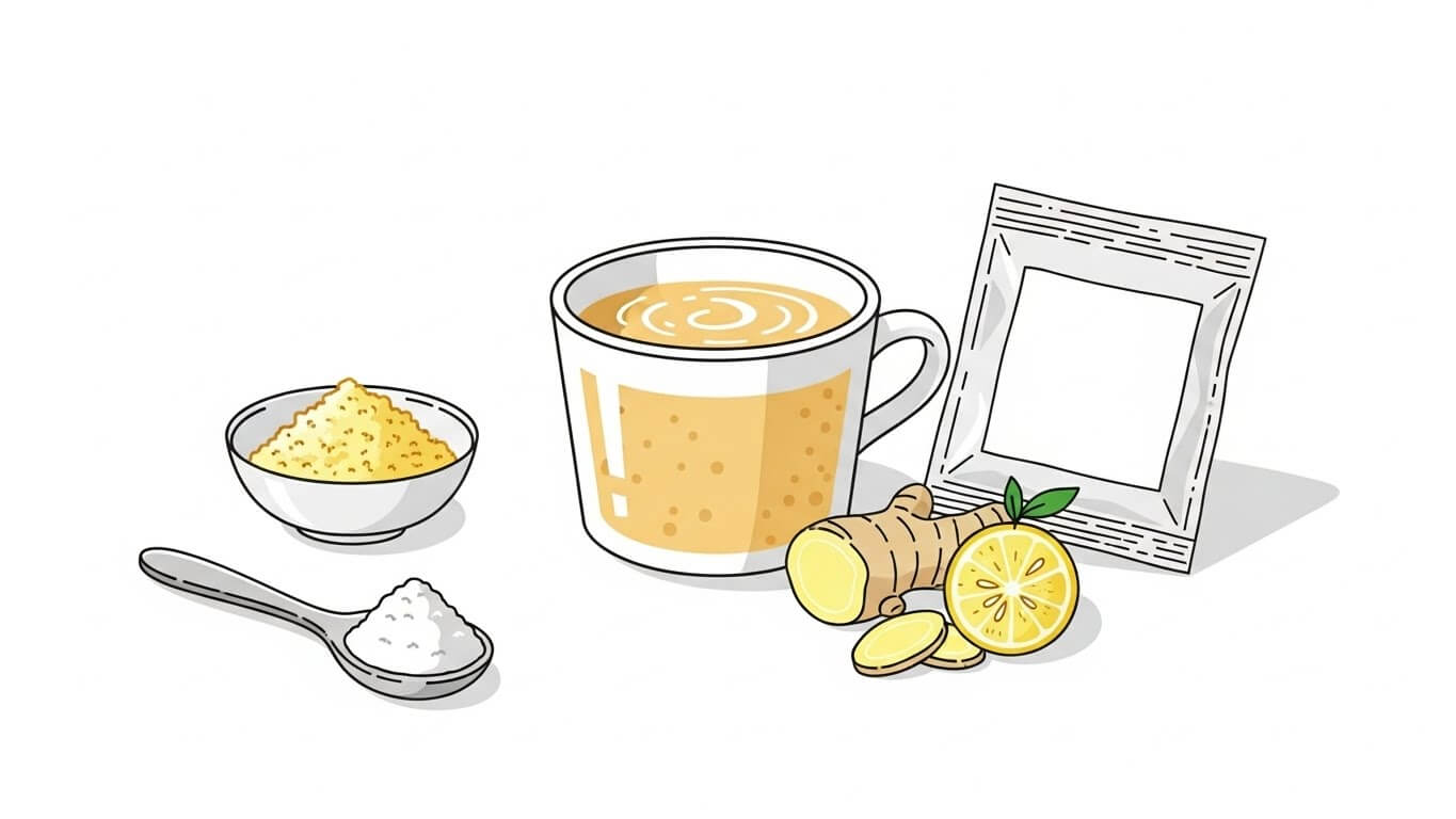 일본식 생강차의 방식과 현대화된 응용