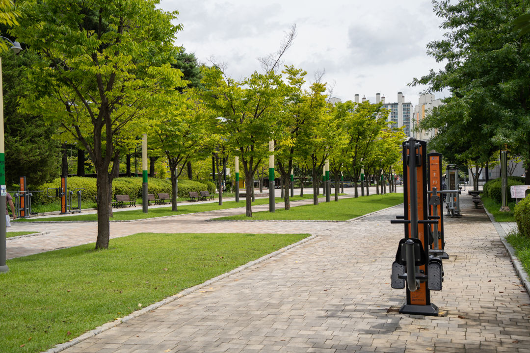 만석공원 운동기구