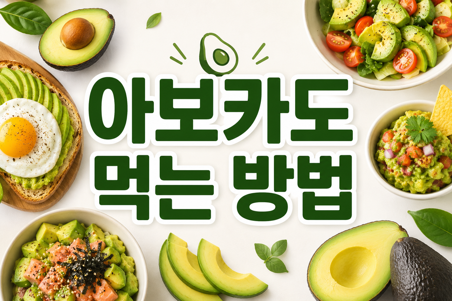아보카도 먹는 방법