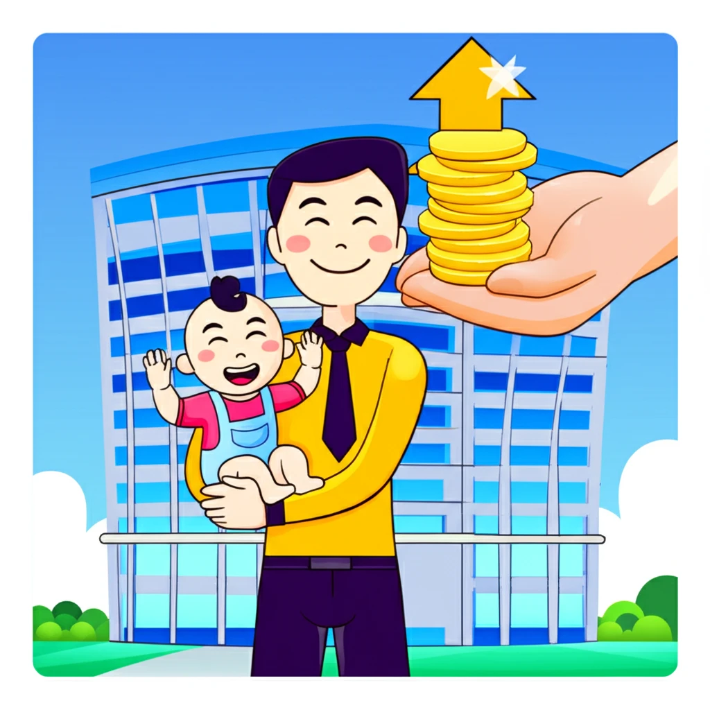 대기업 근로자 출산전후휴가 소득 보전..