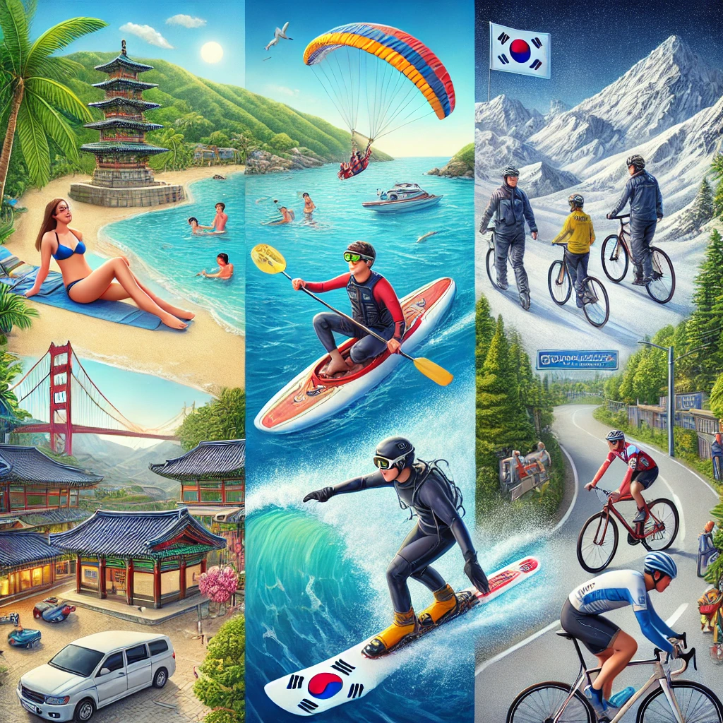 한국인이 많이 찾는 스포츠 휴양지 관련 사진