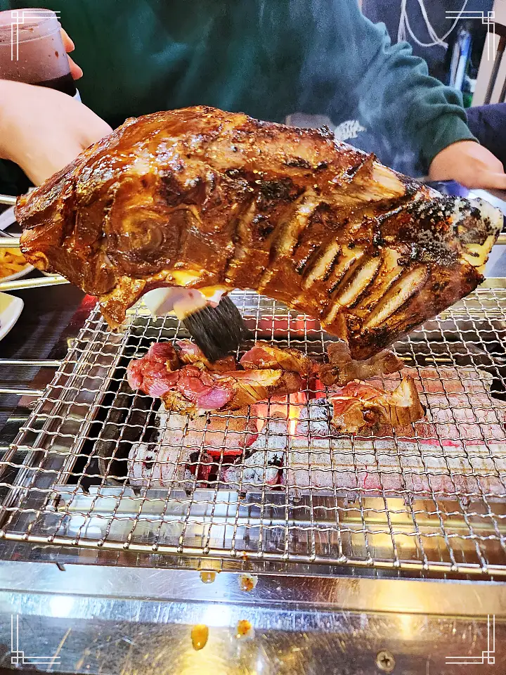 연말 연시 모임 양다리 바베큐 양꼬치 양곰탕 양갈비 바비큐 건대 맛집 추천