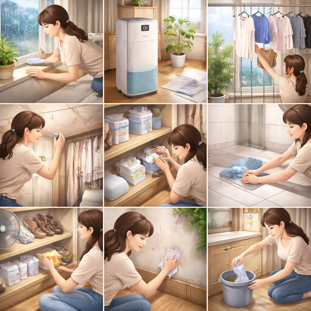 장마철 집 관리 체크리스트 관련 사진