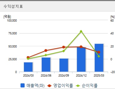 한화에어로스페이스 주가 수익성지표 (0731)