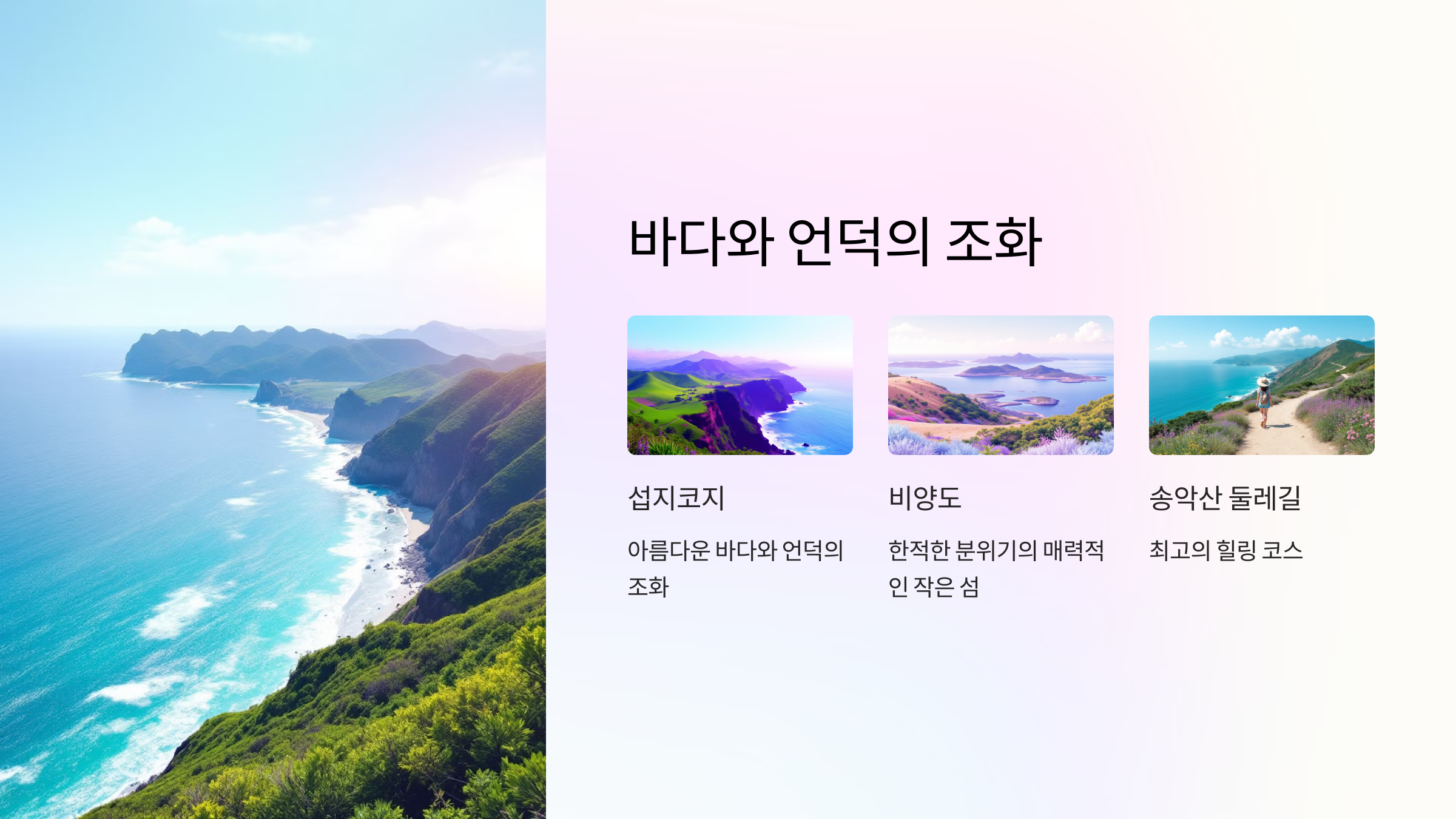 송악산 둘레길