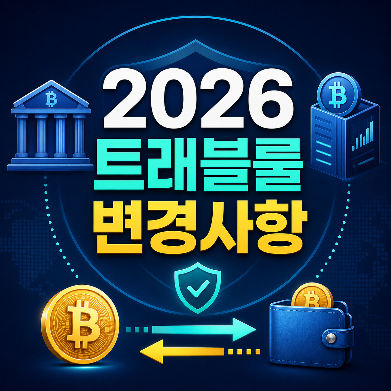 2026 트래블룰 변경사항 100만원 미만 거래와 코인 출금 기준 썸네일