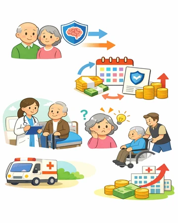 치매보험 갱신형 구조와 보험료 인상 이유 설명3