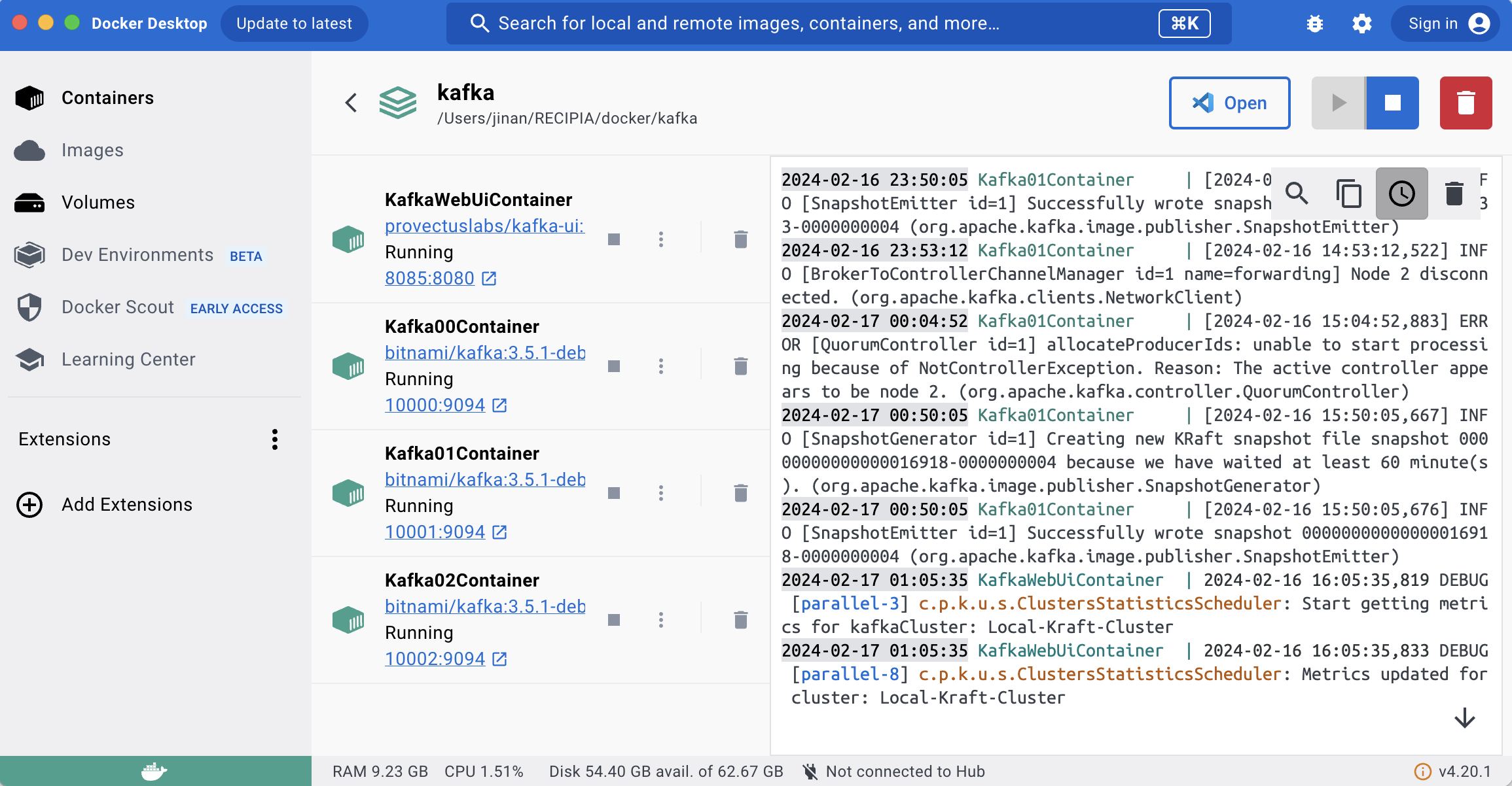 docker-desktop 확인