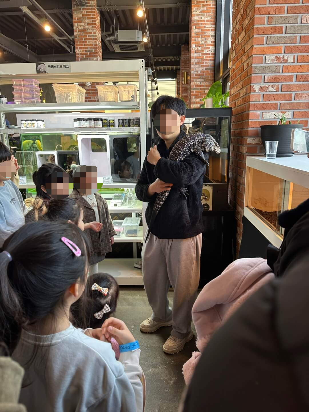 리프플레이스 파충류 체험 교육 아이 체험형 실내 놀거리