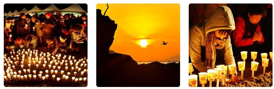 땅끝 해넘이 축제 사진