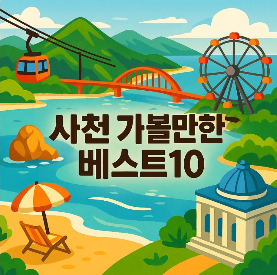 사천 가볼만한곳 베스트10