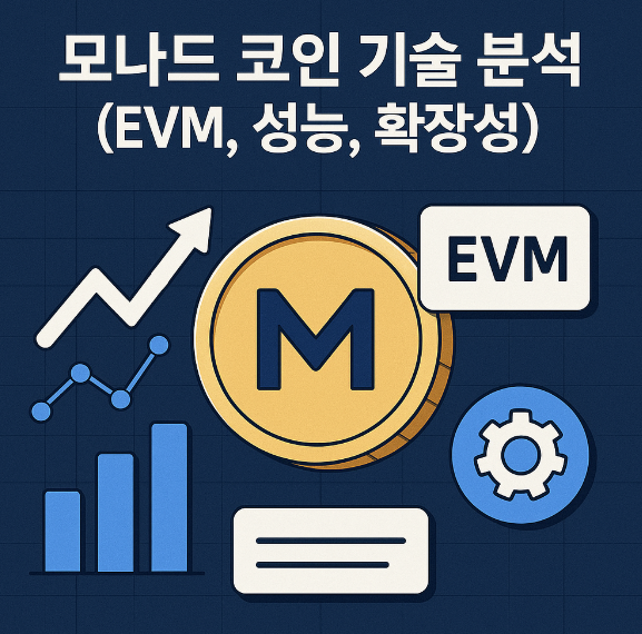 모나드 코인 기술 분석 (EVM, 성능, 확장성) 이미지