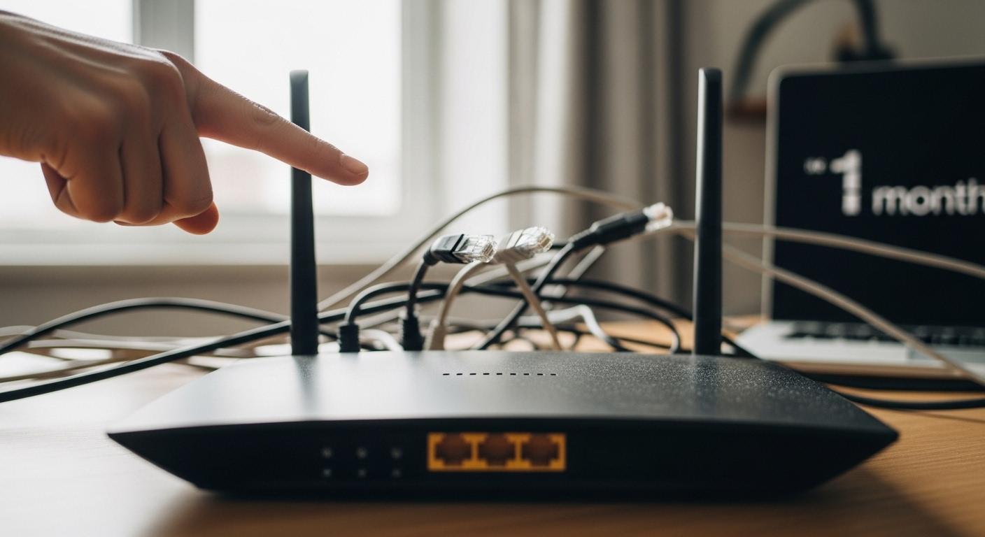 설치 어려움 공유기 1달 사용 후기