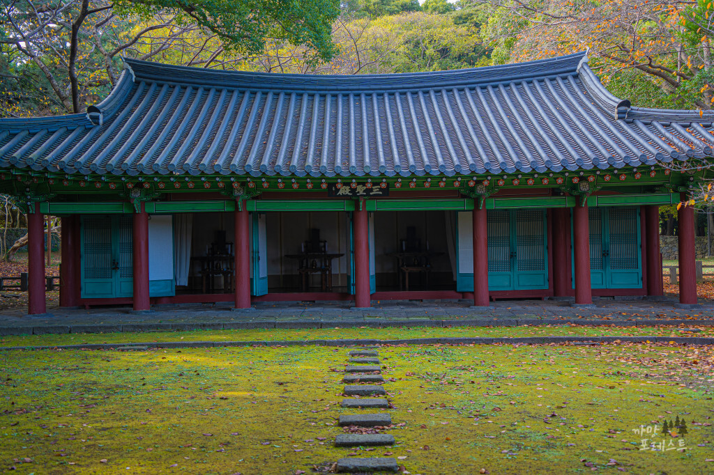 제주 삼성혈 전경