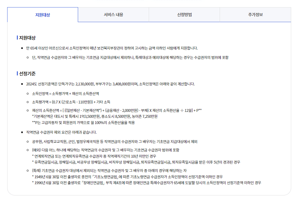 기초연금 신청 방법과 조건, 알아두면 좋은 팁