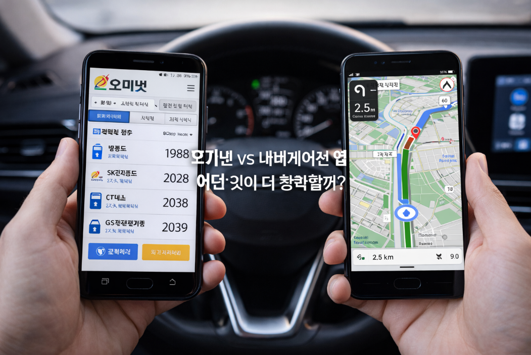 오피넷 vs 내비게이션 앱: 어떤 것이 더 정확할까?